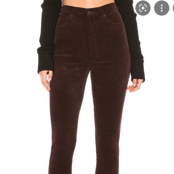 CITIZENS OF HUMANITY Olivia High Rise Slim Ankle in Raisin - Picture 2 of 2